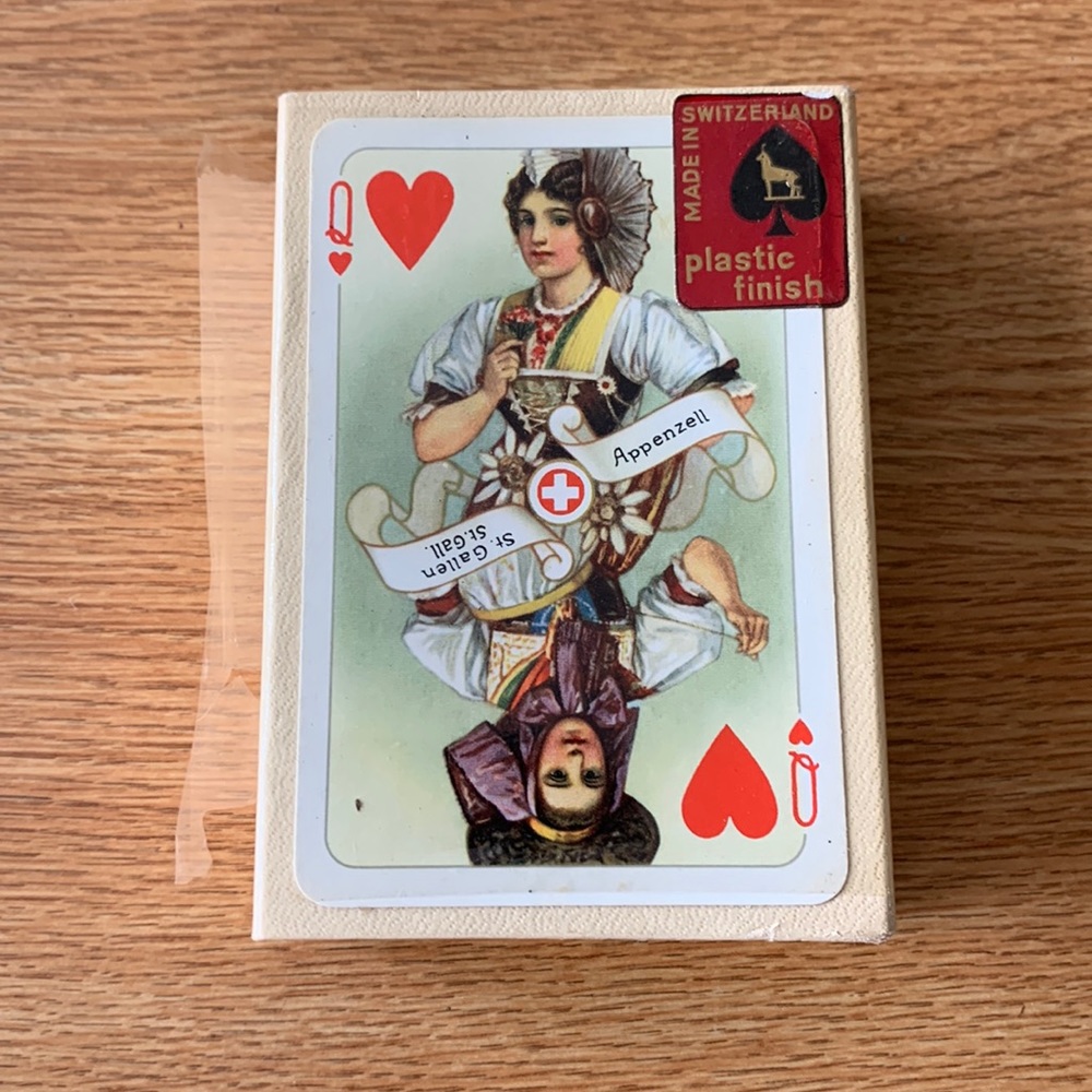 Swiss Playing Cards Antique